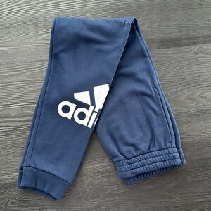*NEVER WORN* BOYS ADIDAS Sweatpants. Navy Blue. Size L (14/16).